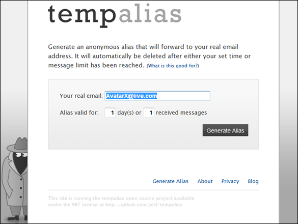 alias generator alias generator